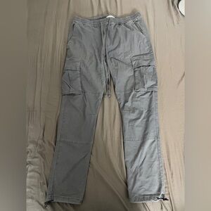 Pacsun Men's Gray Slim Cargo Pants